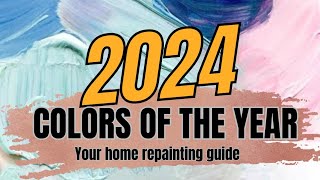 COLOR OF THE YEAR 2024 homerenovations paintcolors [upl. by Yrogreg629]