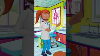 Searchitis Doctor’s Hilarious Diagnosis 😂  SnickerToons Funny Short shorts [upl. by Flosi]