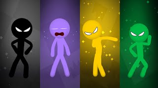 STICKMAN Party minigames funny gameplay 2024 ios android [upl. by Moody]