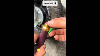 See the best solution for repairing a motorcycle tire shortsvideo tools diy hd [upl. by Glaser]