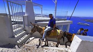 Santorini 🇬🇷 The Most Beautiful Place on Earth FIRA IMEROVIGLIO 4K Walking Tour [upl. by Dolf]