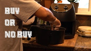 Bella Pro Series  42qt Analog Air Fryer Matte Finish  Matte Black Unboxing Test and Review [upl. by Annor548]