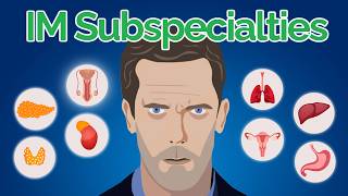 8 Internal Medicine Subspecialties Explained [upl. by Enirehtahc]