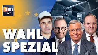 WAHLSPEZIAL zur Europawahl 2024  NIUS Live am 09 Juni 2024 [upl. by Heppman]