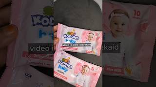 Beli 1 Gratis 1  Kodomo Baby Wipes kodomo baby babyshorts [upl. by Akerehs]