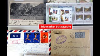 Briefmarken wertvoll Schatzsuche in Inventurkiste Briefmarken am 050821 [upl. by Okiman716]