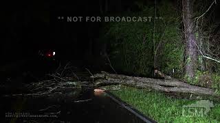 03252024 Clinton MS  Likely Tornado DamageRotationLightning via DroneBlinding Rain [upl. by Kronick]