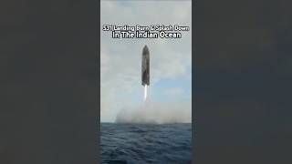 StarShip Flight 6S31 Landing Burn and Splashdown in the Indian Ocean spacex spacexstarship space [upl. by Harlin]