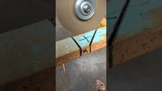 Smart welders trick to make 90 degree angles on square tube iron [upl. by Iralam]