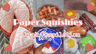 PAPER SQUISHY TIKTOK COMPILATION [upl. by Laurella]