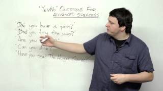 YesNo questions for advanced English students [upl. by Kalasky30]