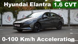 S2E21 Hyundai Elantra 16 MPI 123Hp CVT  Cinematic amp Acceleration 0100 Kmh [upl. by Remde]