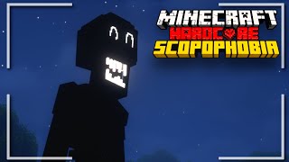 The Scopophobia Mod Is HORRIFYING Minecraft Survive The Night [upl. by Anahpets]