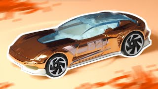 Hot Wheels Gazella GT  Pearl And Chrome Series 2020 [upl. by Siuqaj]