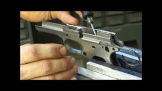 Harp Custom 1911 Pistol Plunger Tube Installation [upl. by Bello]