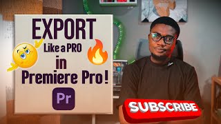 “Export Like a PRO in Premiere Pro 🔥 Best Settings for YouTube amp Social Media 2024 [upl. by Sucramd]