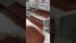 Cocoa Bean Cracker and Winnower Machine Cracking and Winnowing Cocoa Beans [upl. by Atteiram175]