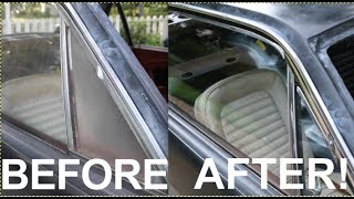 How to Clean Car Window Glass Cheap and Easy [upl. by Llieno]