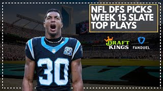 NFL DFS Picks Week 15 2024 Main Slate  Top Picks for DraftKings amp FanDuel [upl. by Thin]