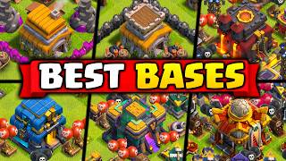 Best Bases for Every Town Hall Level Clash of Clans [upl. by Llewop557]