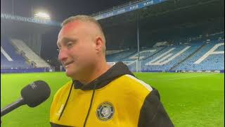 POST MATCH  Craig Parry reacts after Tigers win Sheffield and Hallamshire Senior Cup [upl. by Deer89]