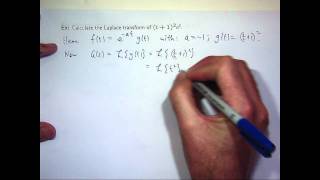 First shifting theorem Laplace transforms [upl. by Ten16]