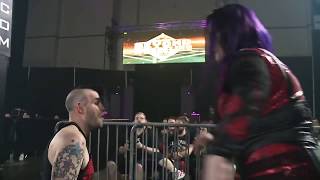 Apron Powerbomb Jessicka Havok vs Jimmy Havoc  Beyond Wrestling amp [upl. by Dey]