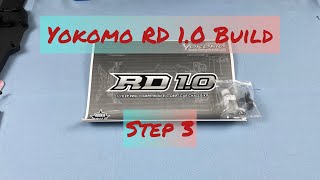 Yokomo RD 10 Build  Step 3 Gear Diff Assembly [upl. by Nelyk796]