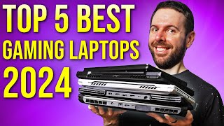 Top 5 BEST Gaming Laptops of 2024 [upl. by Atinit]