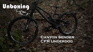 Canyon Sender CFR Underdog Unboxing [upl. by Rramel]