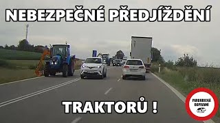 Bránění v předjíždění vytlačovaná kouřová clona od dodávky  Dashcam kompilace 164 [upl. by Vitia]