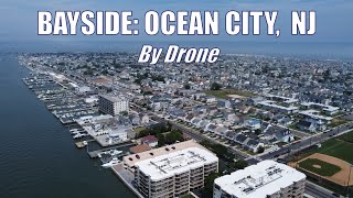 Ocean City NJ Bayside 4K Drone Flyover Video [upl. by Louth]