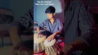 “Aaj din chadeya”sung by RFAK sahab from Love Aaj Kal ❤️‍🔥 youtubeshorts shorts tabla musician [upl. by Cherice192]