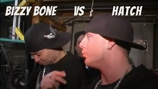 BIZZY BONE vs HATCH Rap Battle [upl. by Nedda]