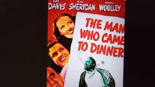 The man who came to dinner  film 1942 Ann Sheridan bette davis money woolley  in 500 words [upl. by Nnayram]