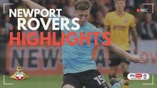 Newport County v Doncaster Rovers highlights [upl. by Cote923]