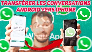 Transférer les Conversations Android vers iPhone 100 Réussite avec AnyTrans [upl. by Anaed]