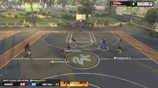 2k25 Mypark HalfCourt threes out of this world [upl. by Yelhak81]