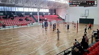 Korca Volley U20 vs Teuta U20 31 java e 5 27102024 [upl. by Htiffirg]