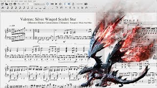 MHGU  Valstrax Silver Winged Scarlet Star  Violin Cover [upl. by Valeta223]