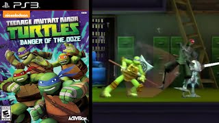 Teenage Mutant Ninja Turtles Danger of the Ooze  PS3 Gameplay [upl. by Scurlock]