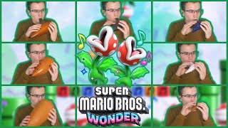 Piranha Plants on Parade Super Mario Bros Wonder  Ocarina Septet Cover [upl. by Katlaps]