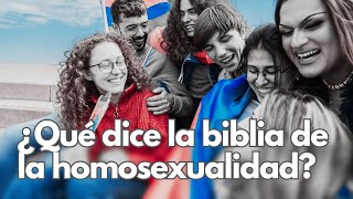 ¿Qué dice la Biblia sobre la homosexualidad [upl. by Boser]