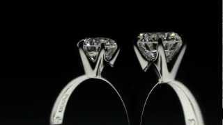 Jewelry Photography Video Diamond and Platinum Engagement Ring [upl. by Tuinenga]