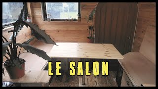 Aménagement CAMION Ep27 Notre salon se transforme en chambre damis [upl. by Arihsaj]