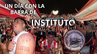 La HINCHADA de INSTITUTO desde adentro MÚSICA BARRAS PASIÓN ALTA CÓRDOBA de FIESTA futbol [upl. by Nylzaj]