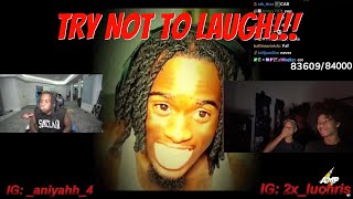 KAI CENAT HARDEST TRY NOT TO LAUGH 😂Reaction HILARIOUS😂💀 [upl. by Behlau]