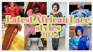 100 Stunning African Lace Styles for Weddings amp Special Occasions  Latest 2024 Trends [upl. by Eustazio]