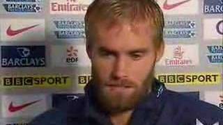 Olof Mellberg Match of the Day Interview [upl. by Enellek370]