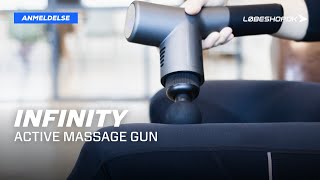 Test Infinity Active Massage Gun  Massagepistol  Se her [upl. by Hamal]